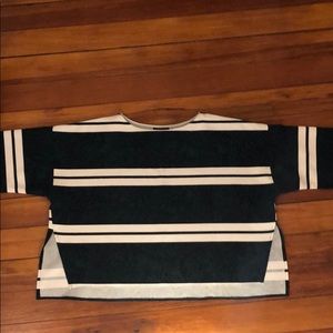 Topshop Green short sleeve blouse